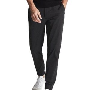 Reiss Cuffed Golf Pants Trousers in Black